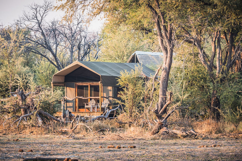 Luxury safari tent, Okavango Delta, Botswana by Dietmar Rauscher, Shutterstock (Travel Africa magazine)